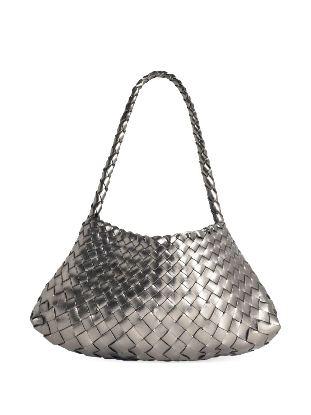 Borsa a spalla Rosanna Mini Santa Croce in argento 
