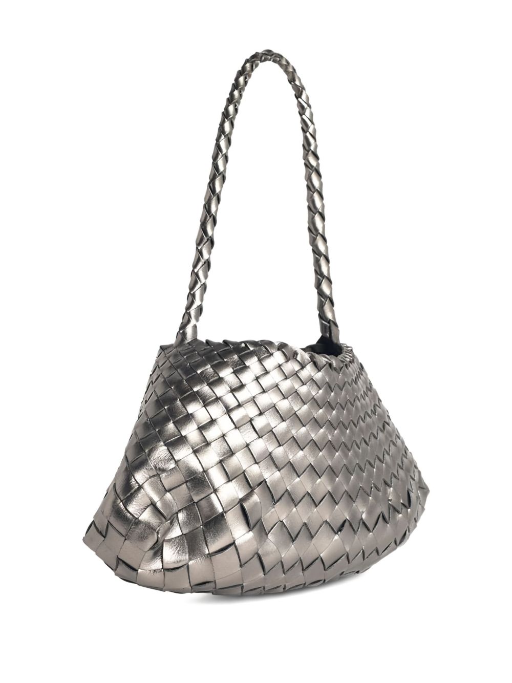 Borsa a spalla Rosanna Mini Santa Croce in argento 