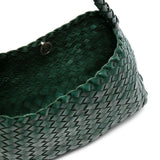 Borsa a spalla Rosanna Mini Santa Croce in verde 