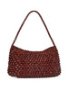 Basil Cactus shoulder bag in burnt brown