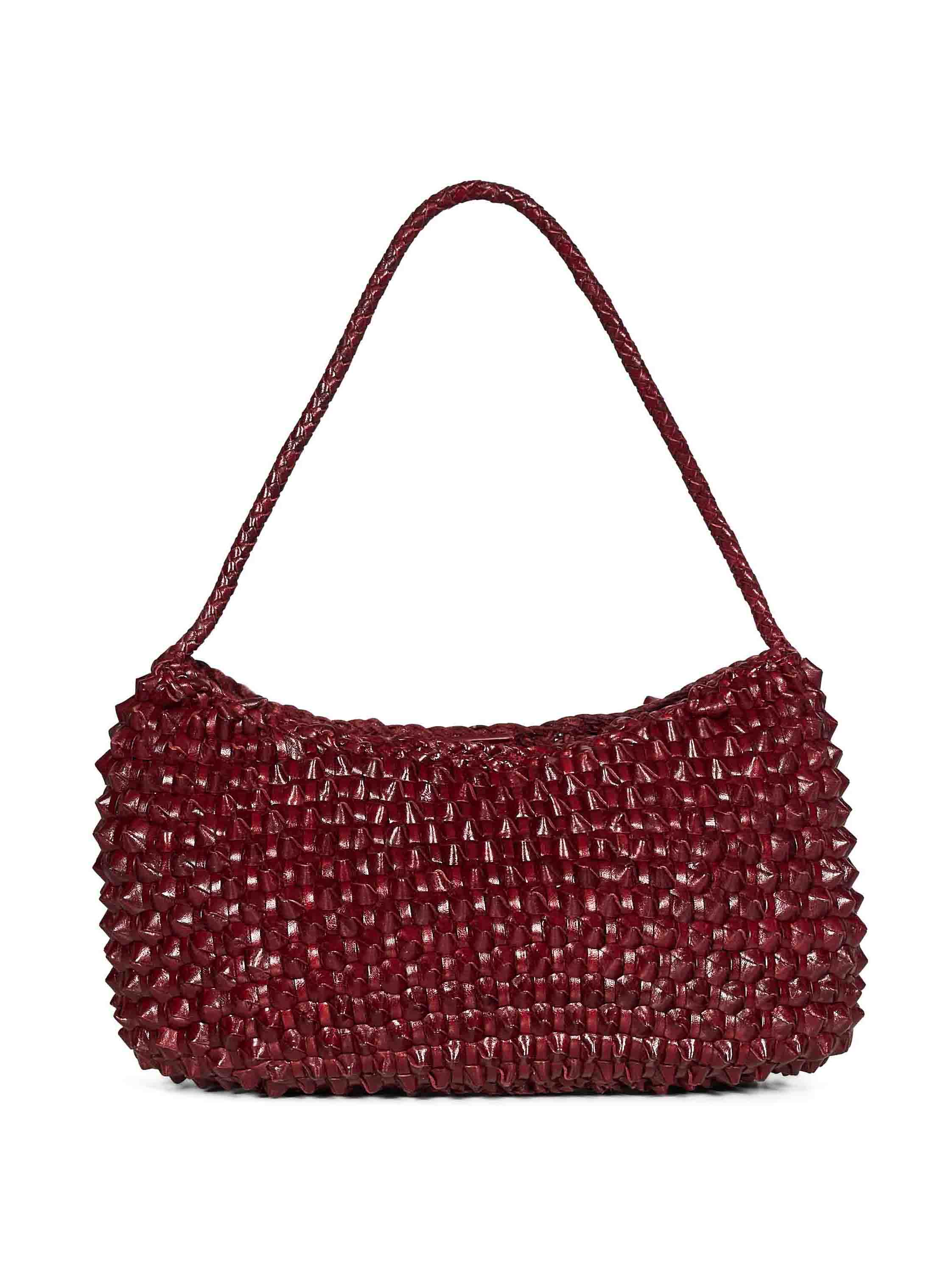 Borsa a spalla Basil Cactus in bordeaux 