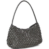 Borsa a spalla Basil Cactus in argento 
