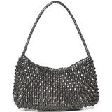 Borsa a spalla Basil Cactus in argento 