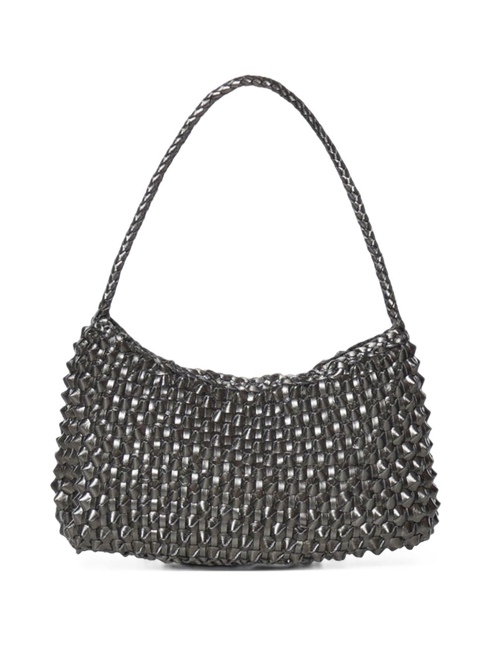 Borsa a spalla Basil Cactus in argento 