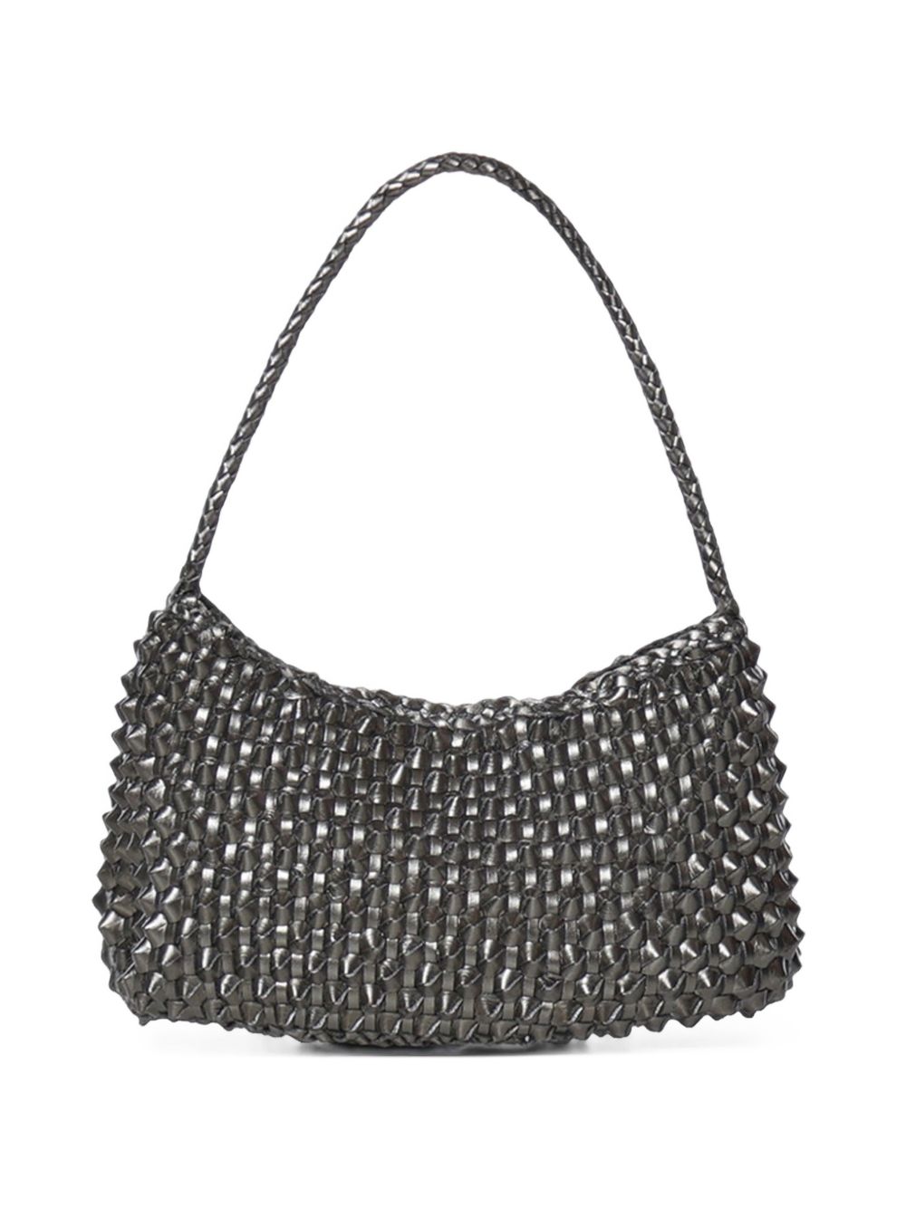 Borsa a spalla Basil Cactus in argento 