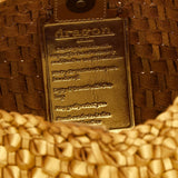 Borsa a spalla Basil Cactus in oro 