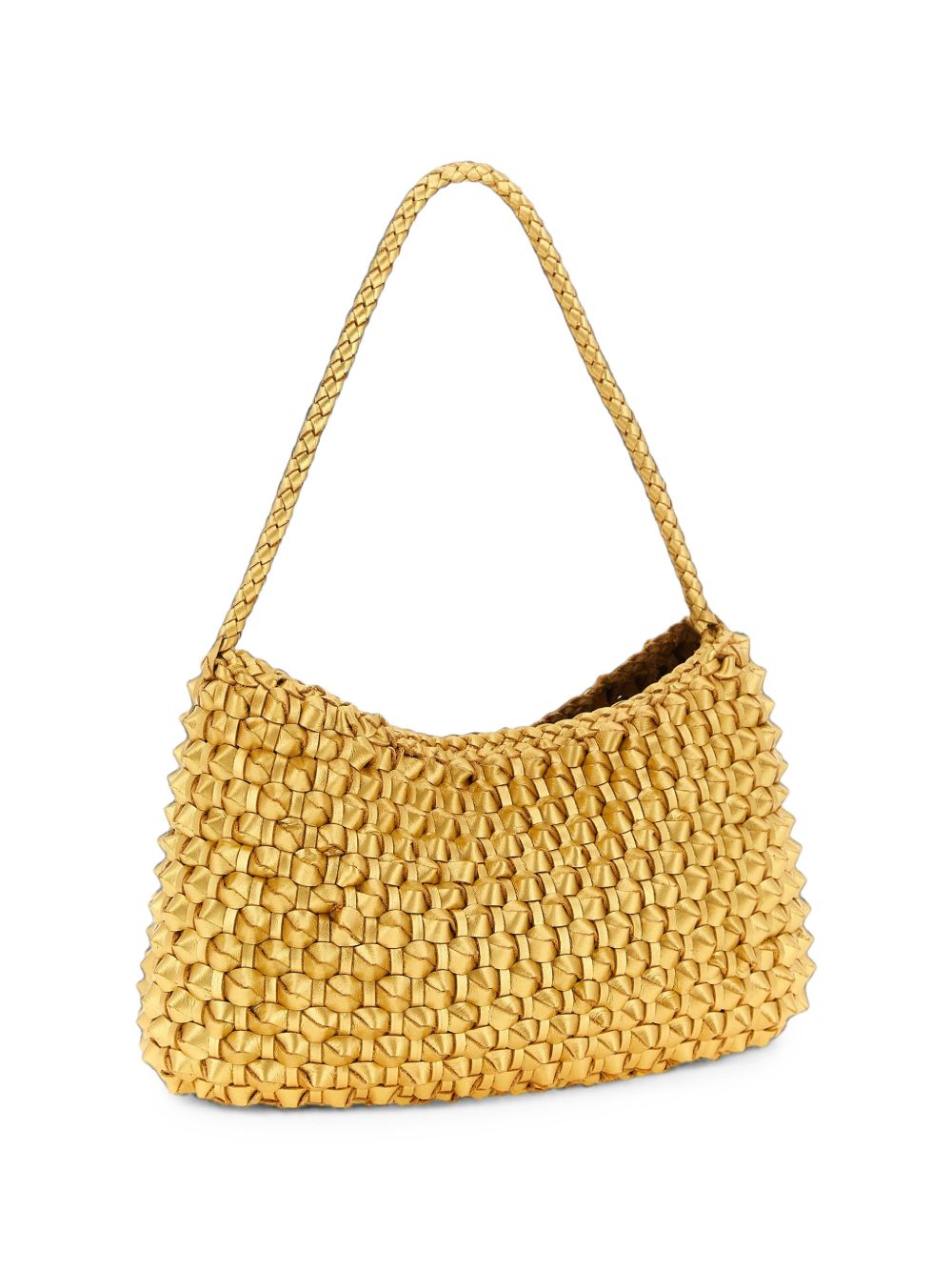 Borsa a spalla Basil Cactus in oro 