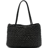 Borsa a spalla Santa Croce Cactus in nero 