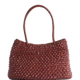 Borsa a spalla Santa Croce Cactus in bordeaux 