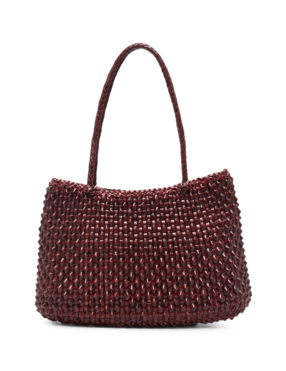 Borsa a spalla Santa Croce Cactus in bordeaux 