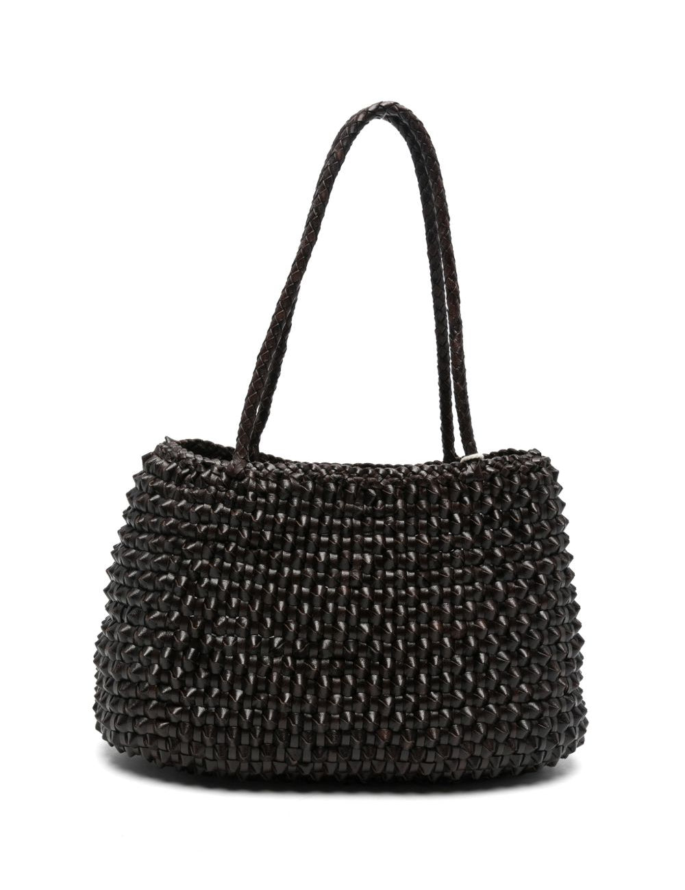Borsa a spalla Santa Croce Cactus in marrone 
