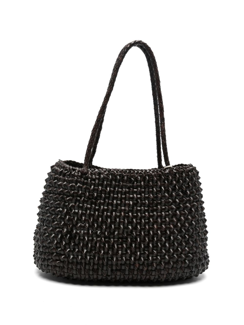 Borsa a spalla Santa Croce Cactus in marrone 
