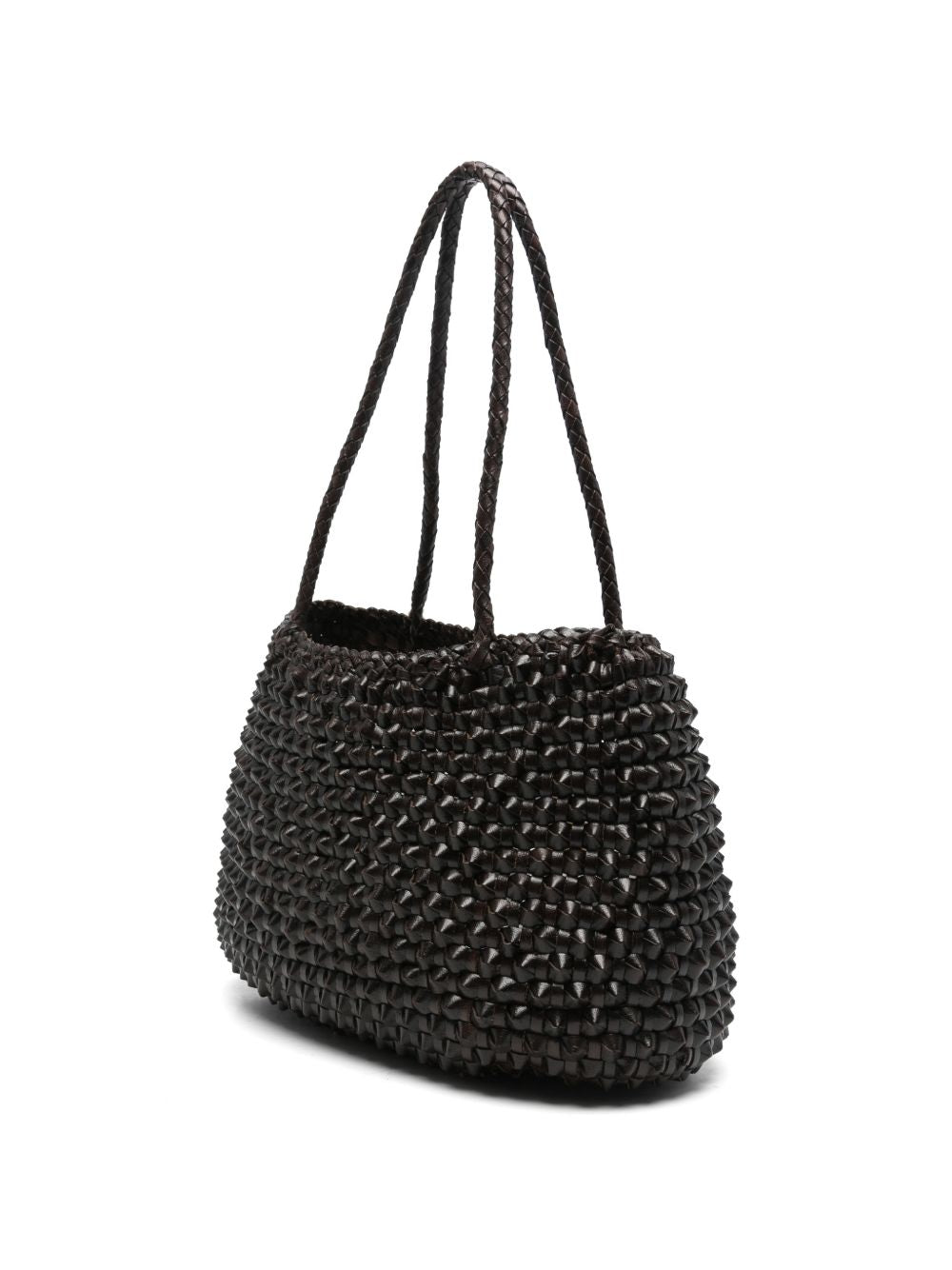 Borsa a spalla Santa Croce Cactus in marrone 