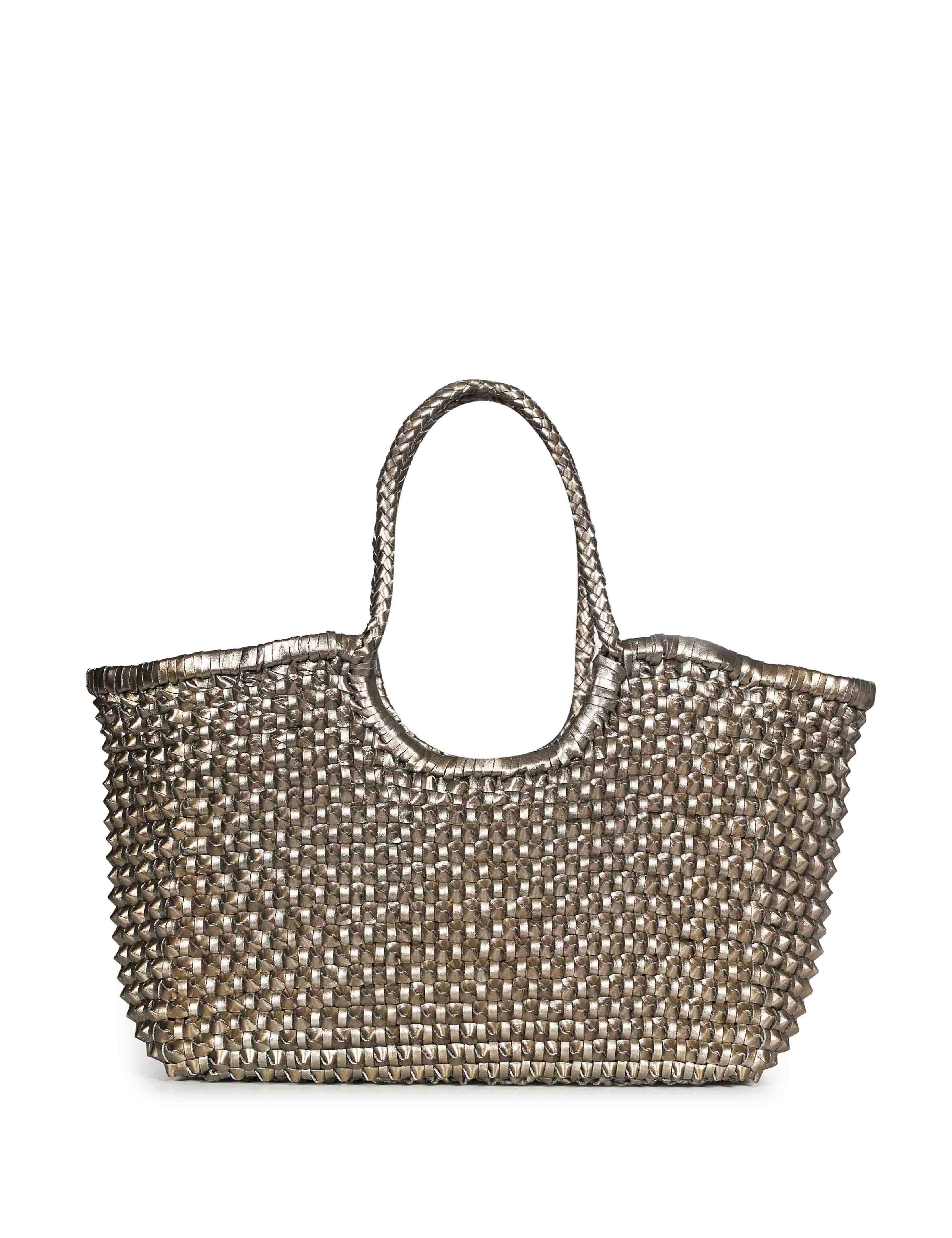 Borsa tote Nantucket Cactus in argento 