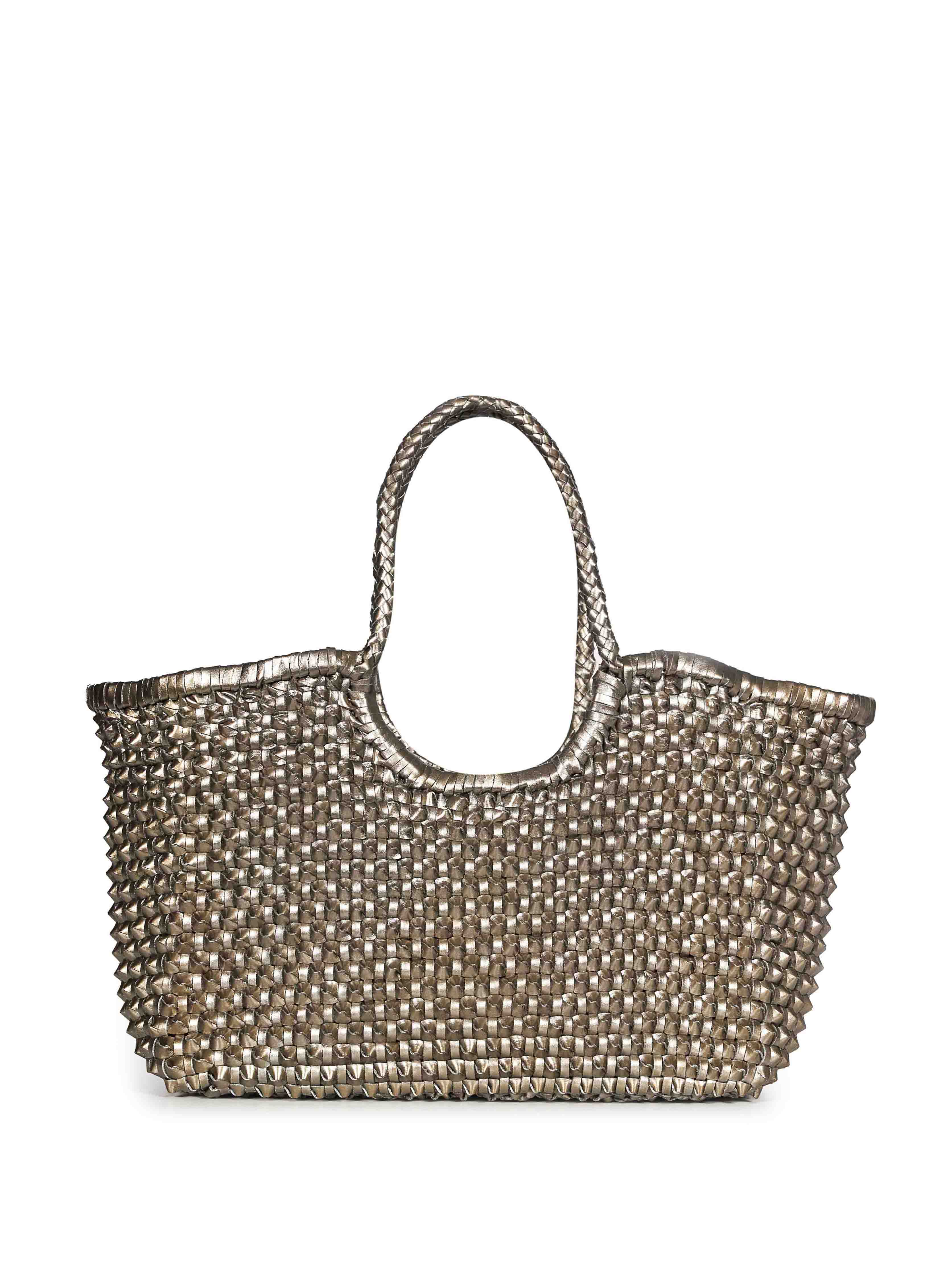 Borsa tote Nantucket Cactus in argento 