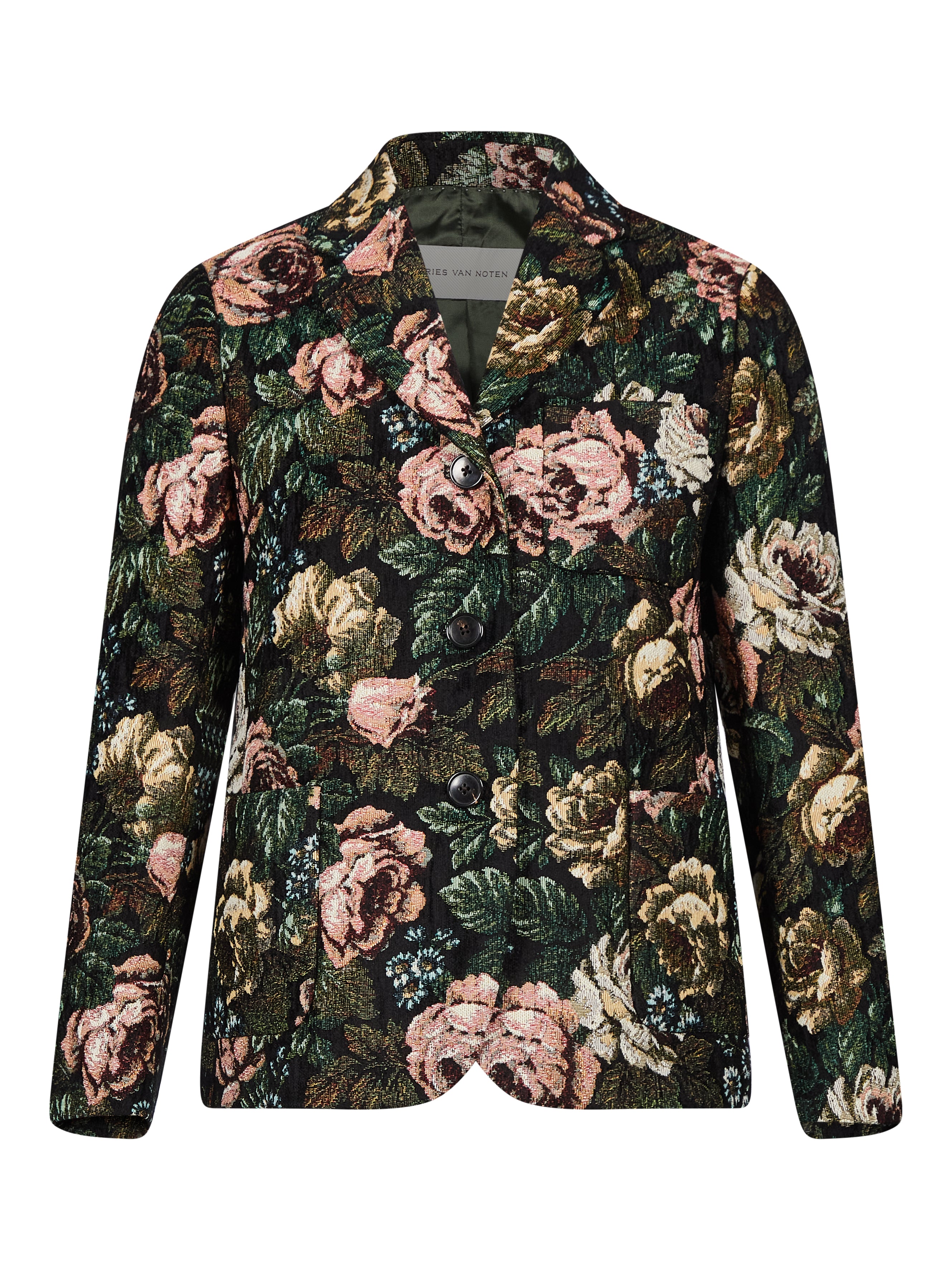 Giacca Brea in jacquard multicolor 