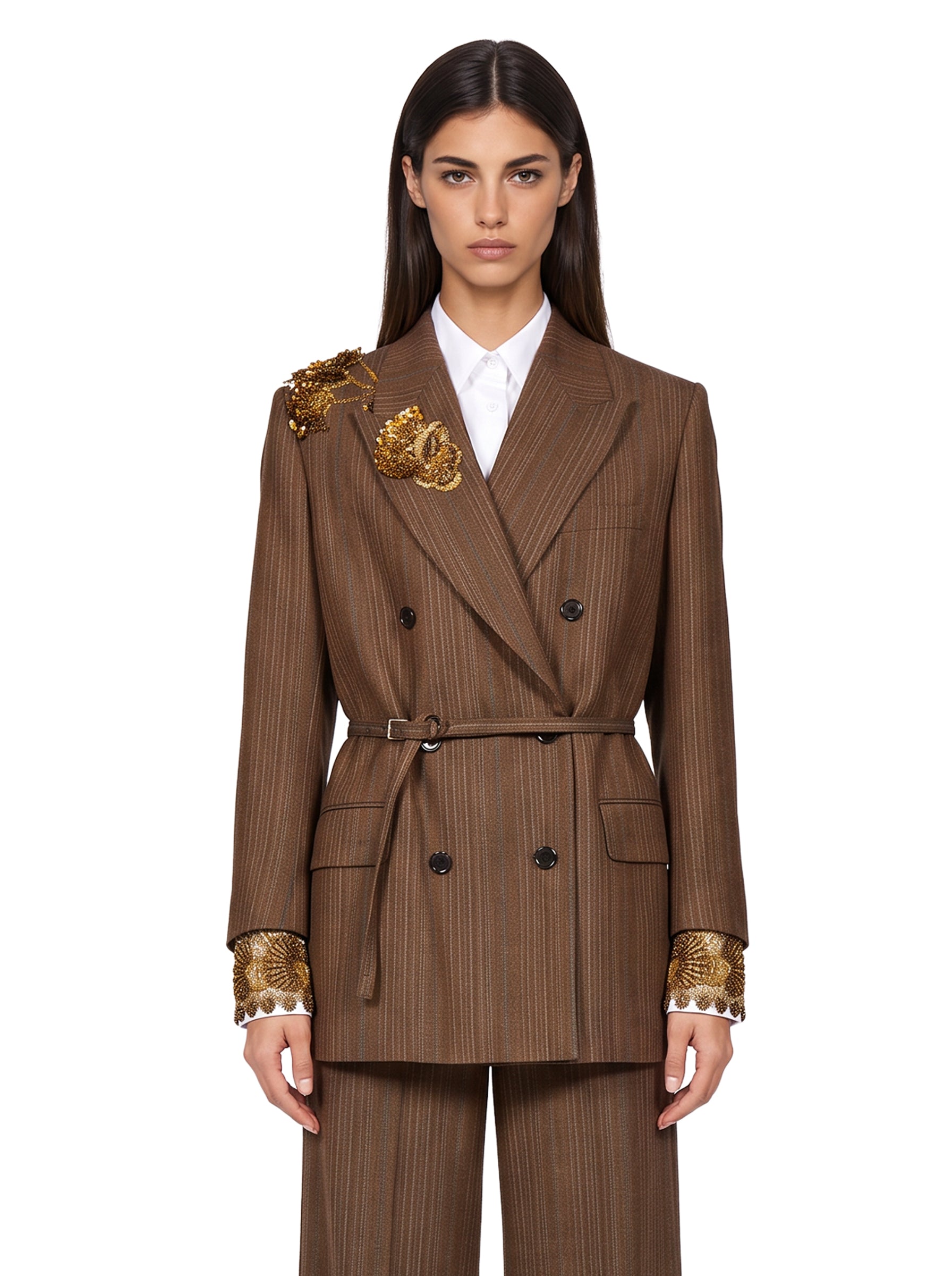 Giacca Bossy in marrone 