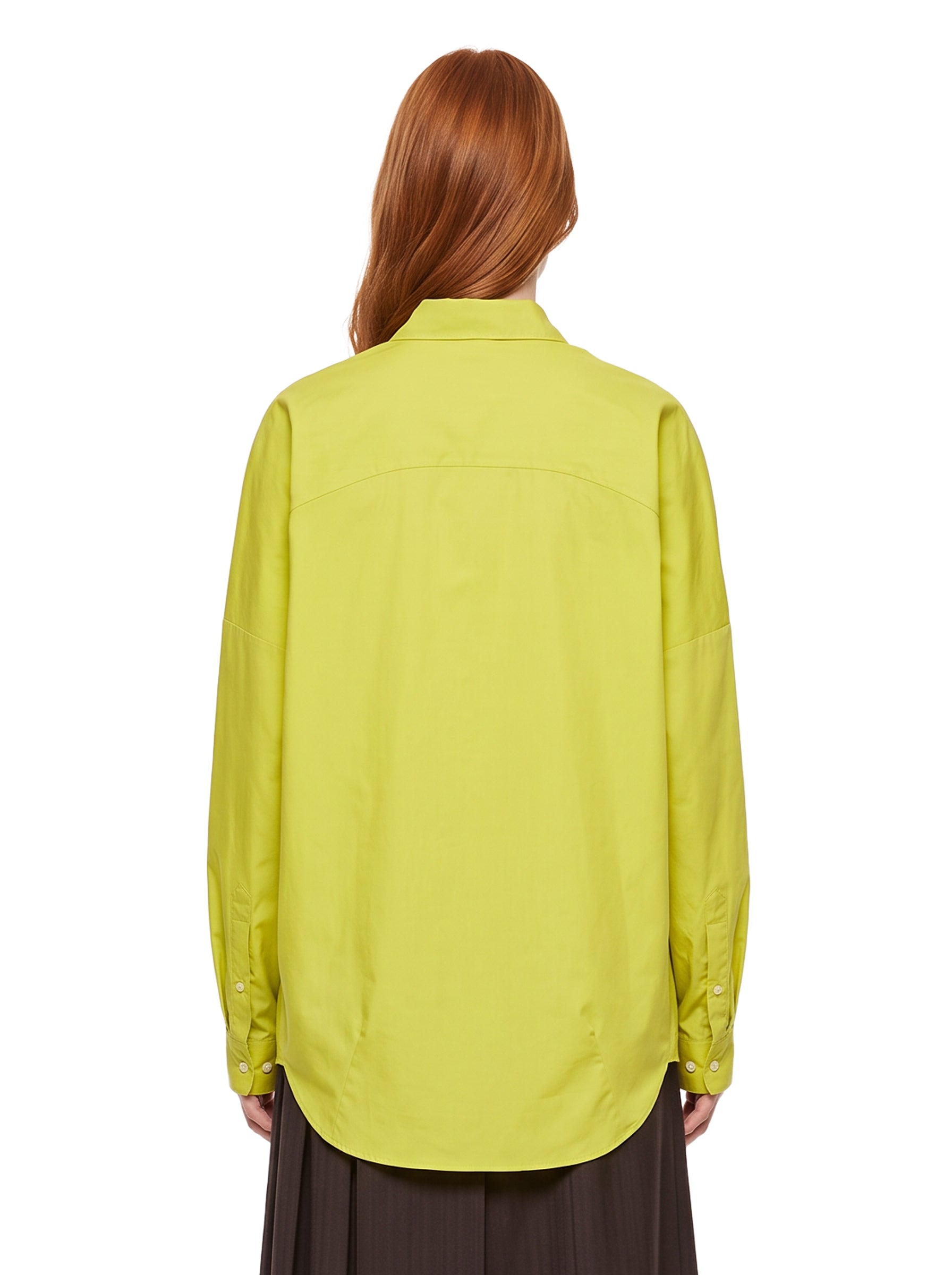 Camicia oversize Casia in giallo 