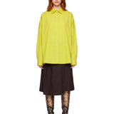 Camicia oversize Casia in giallo 