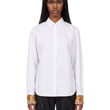 Camicia con ricami Chloris in bianco 