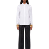 Camicia con ricami Chloris in bianco 