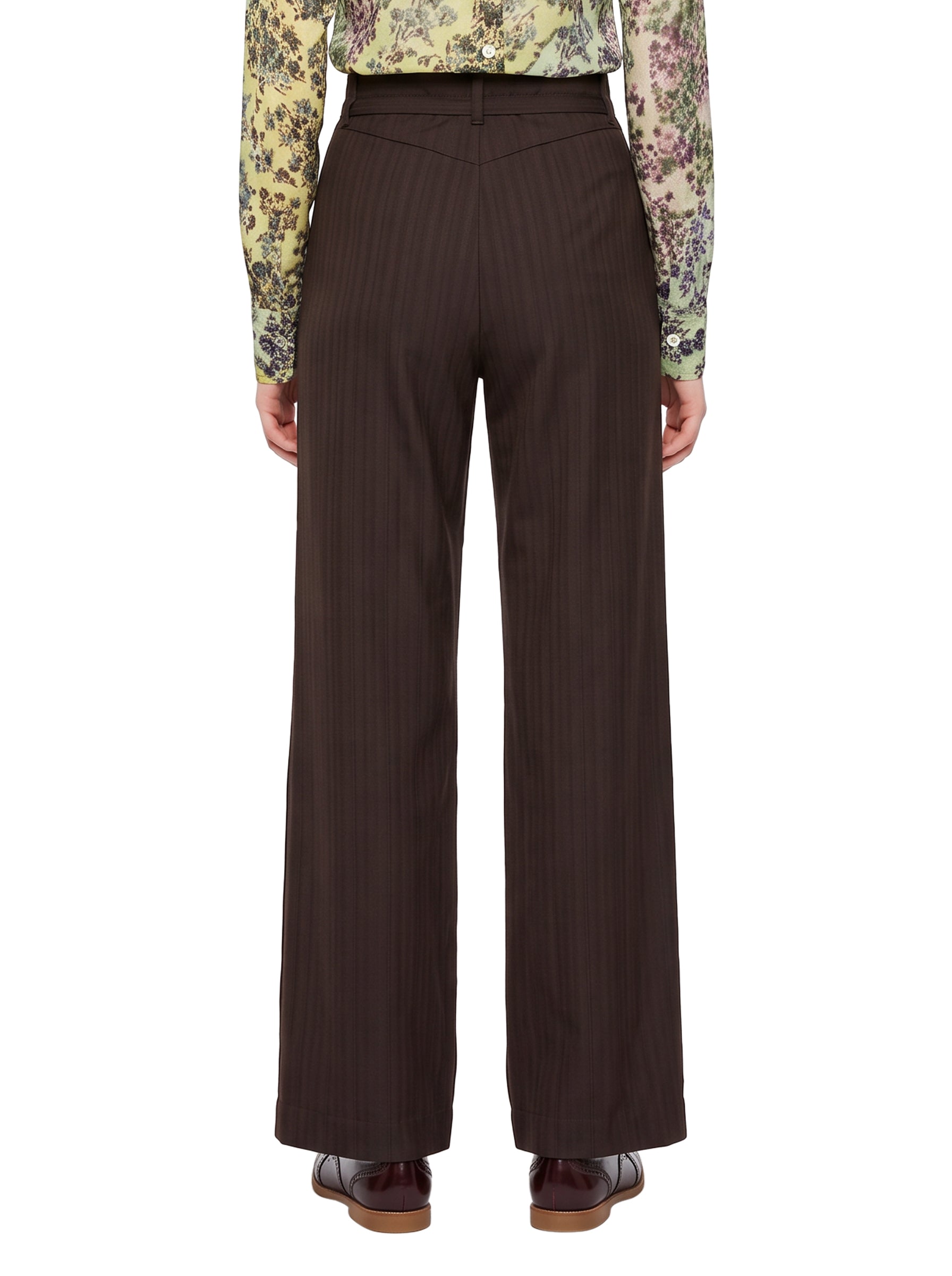 Pantaloni Plash in marrone 