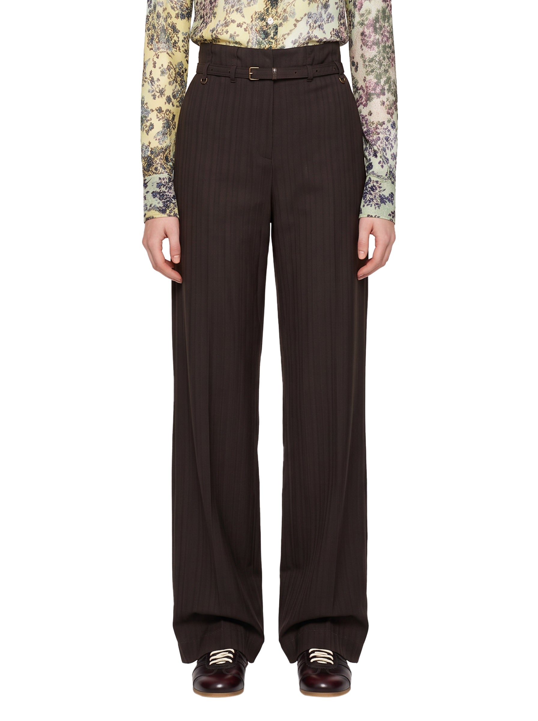 Pantaloni Plash in marrone 