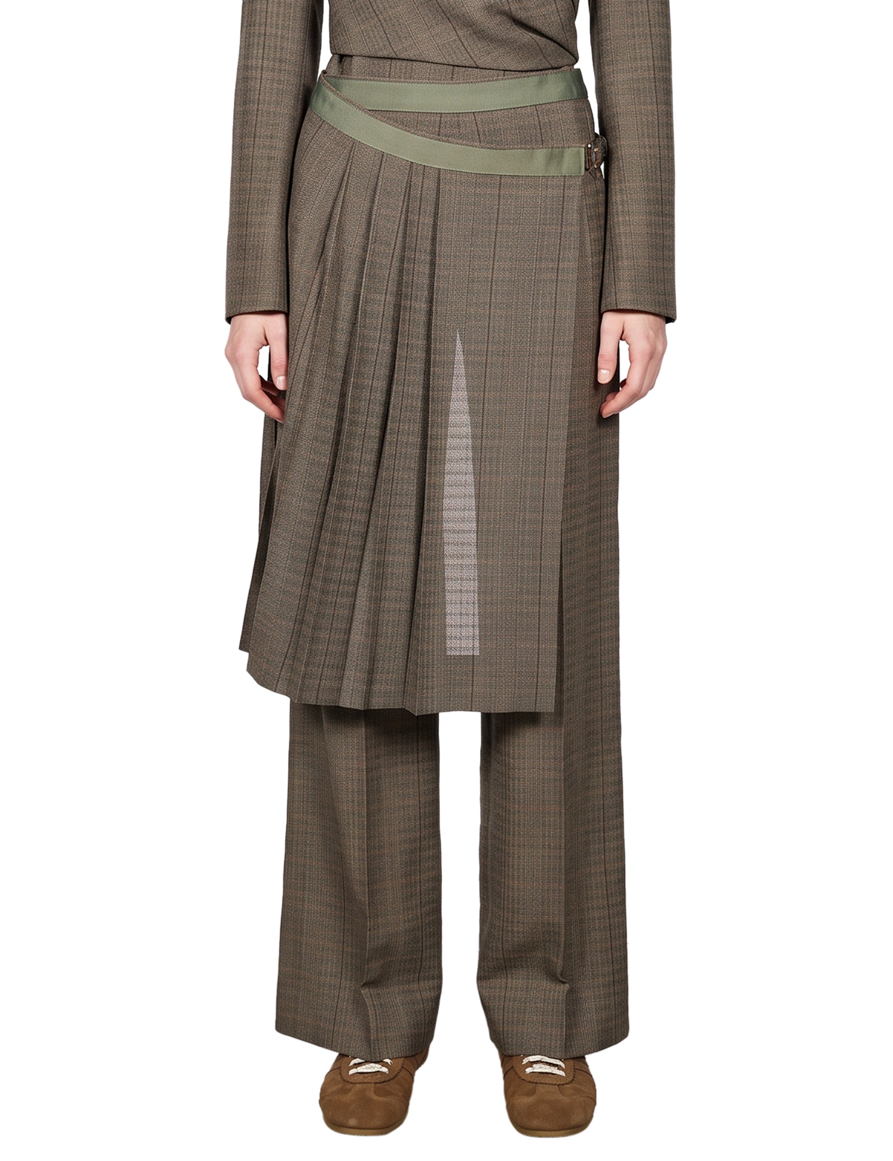 Pantaloni Prestona in grigio 