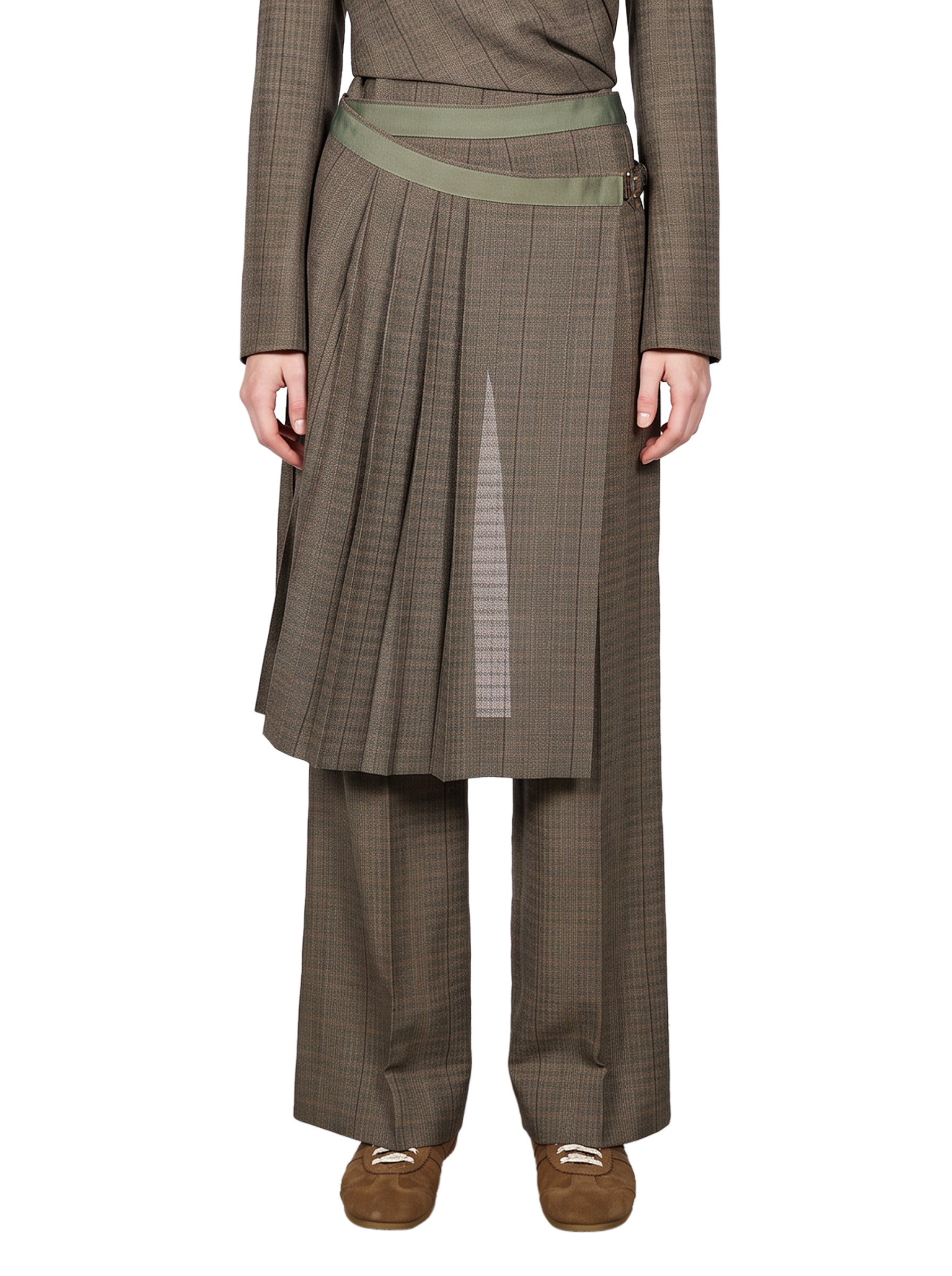 Pantaloni Prestona in grigio 
