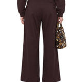 Pantaloni Hamesa in marrone 