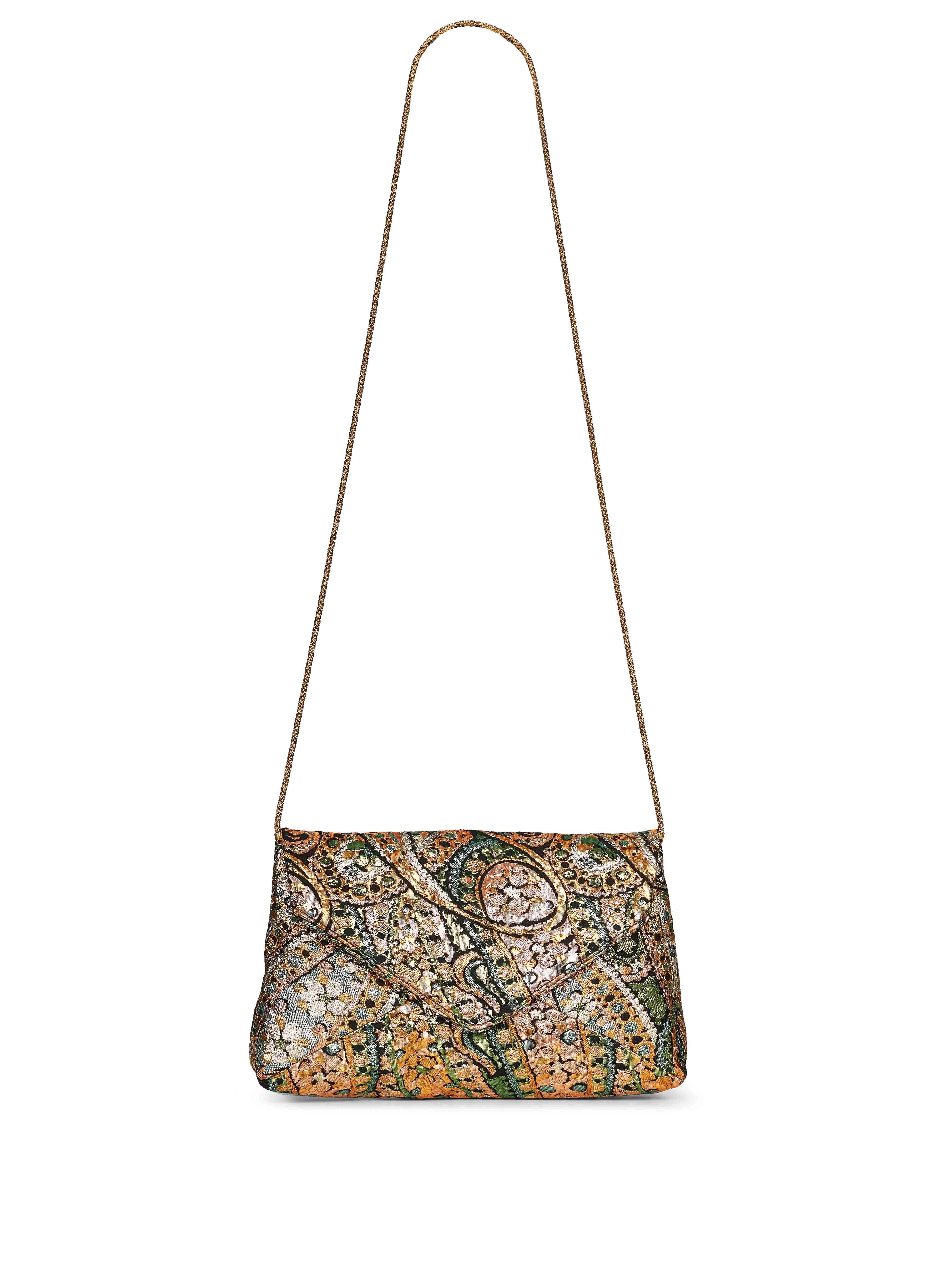 Borsa postina ricamata multicolor 