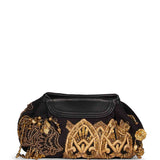 Borsa clutch ricamata multicolor 