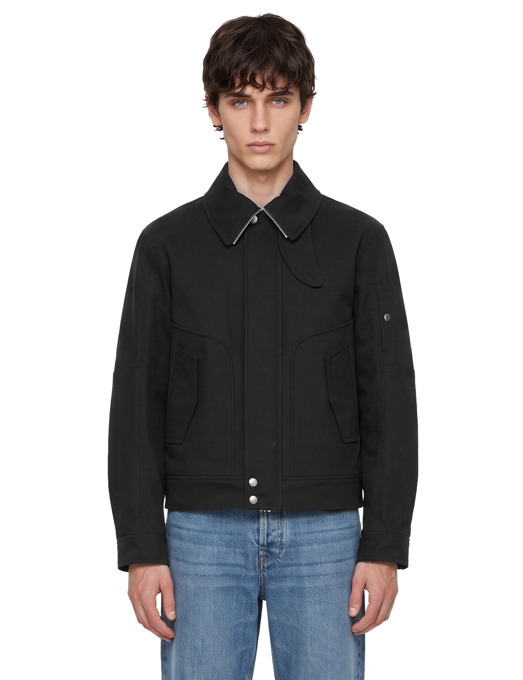 Giacca in lana Vince in nero 
