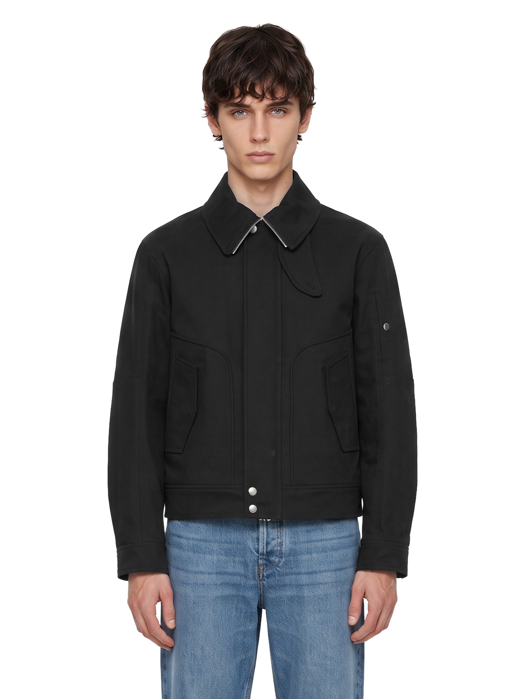 Giacca in lana Vince in nero 