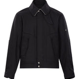 Giacca in lana Vince in nero 