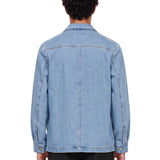 Camicia Vorman in denim blu 