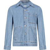 Camicia Vorman in denim blu 