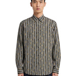 Camicia in cotone stampata multicolor 