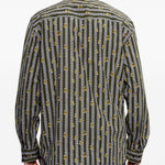 Camicia in cotone stampata multicolor 