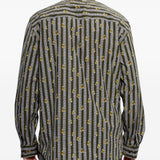 Camicia in cotone stampata multicolor 