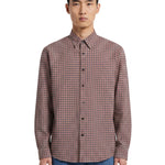 Camicia in cotone check multicolor 