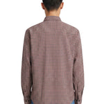 Camicia in cotone check multicolor 
