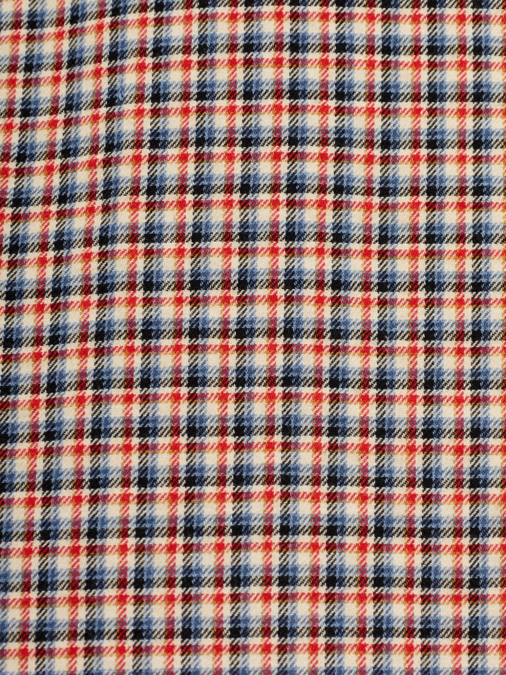 Camicia in cotone check multicolor 
