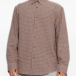 Camicia in cotone check multicolor 