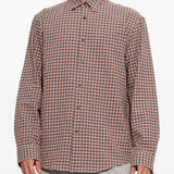 Camicia in cotone check multicolor 