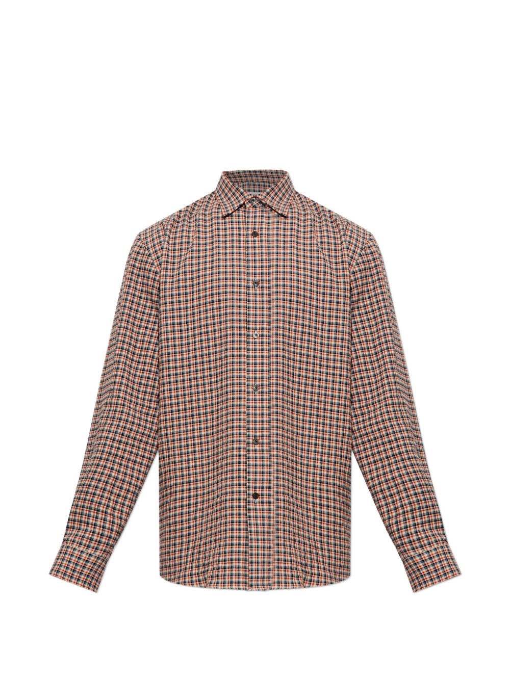Camicia in cotone check multicolor 