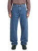 Jeans straight in denim mid-blue