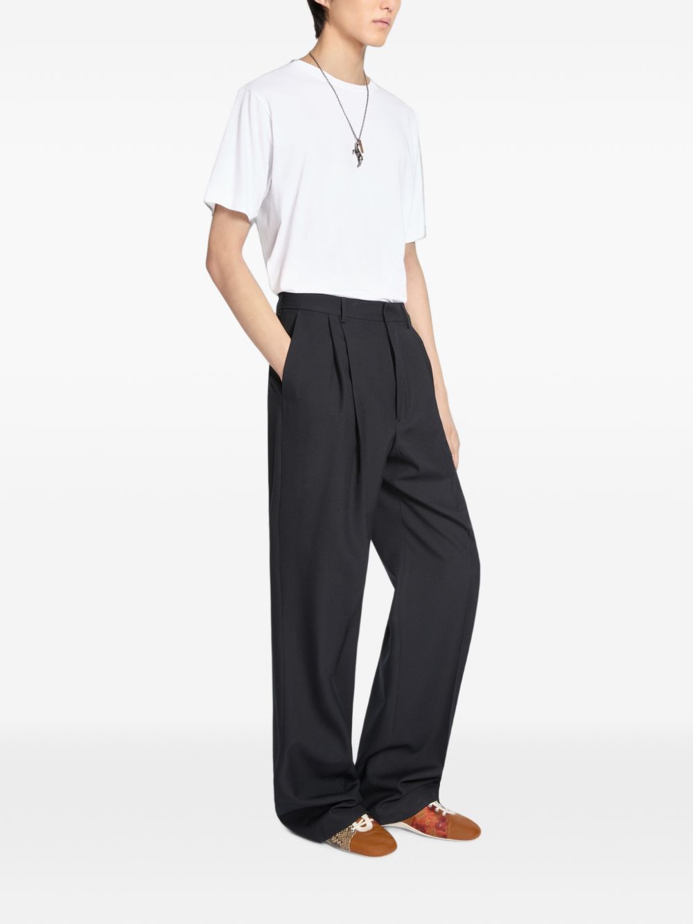 T-shirt in cotone bianca 