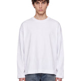 T-shirt a maniche lunghe hegland in bainco 