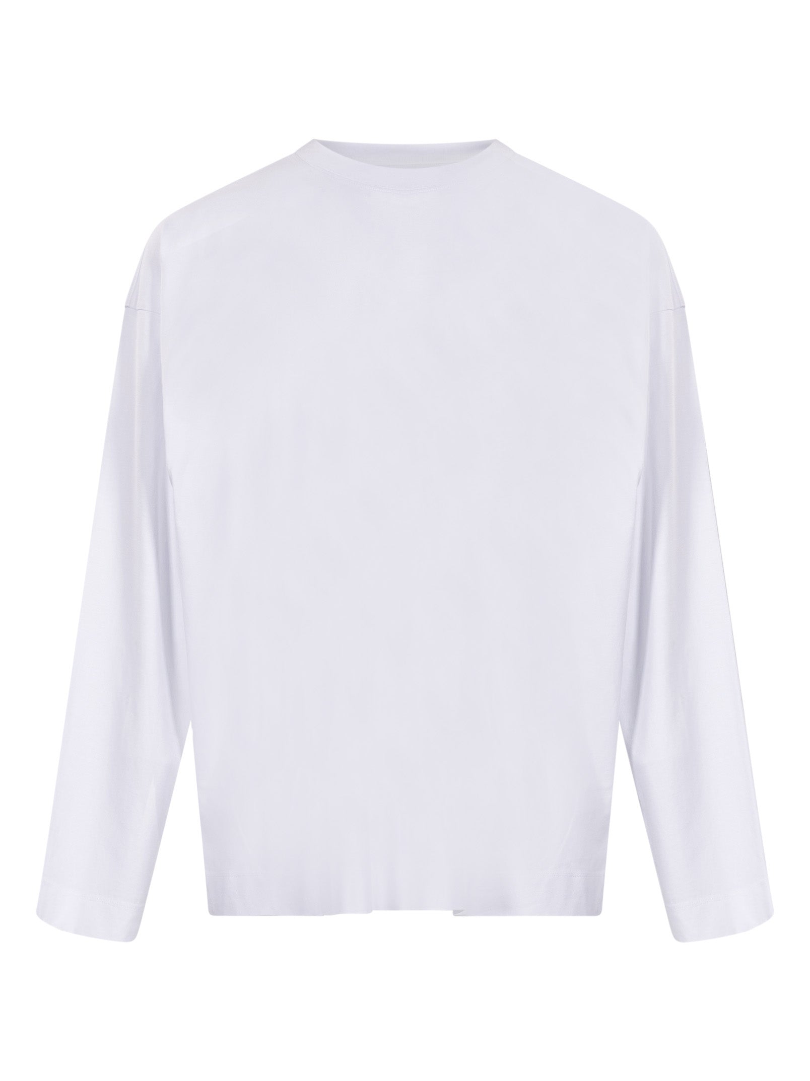 T-shirt a maniche lunghe hegland in bainco 